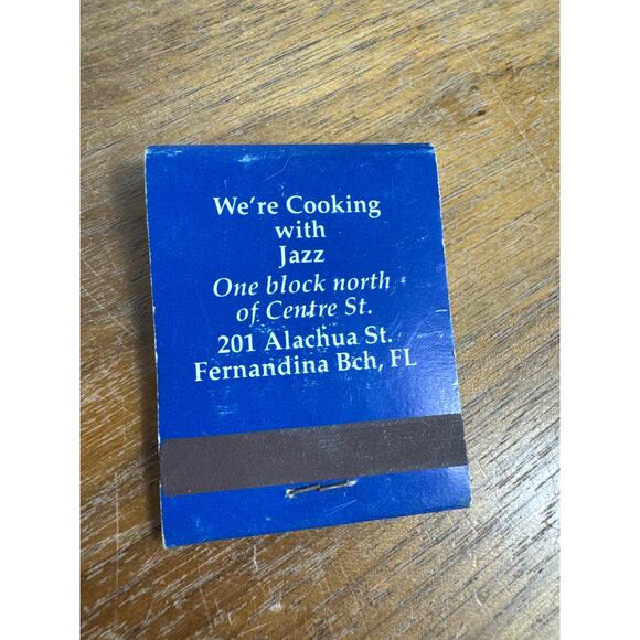 Vintage Matchbook The Snug Harbor Restaurant Fernandina Beach Florida Unstruck - Picture 2 of 6